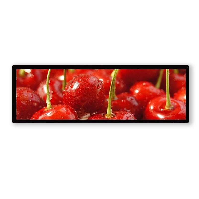 28" Schermo LCD a dopio -barra – schermo de scaffale a dopio-vista