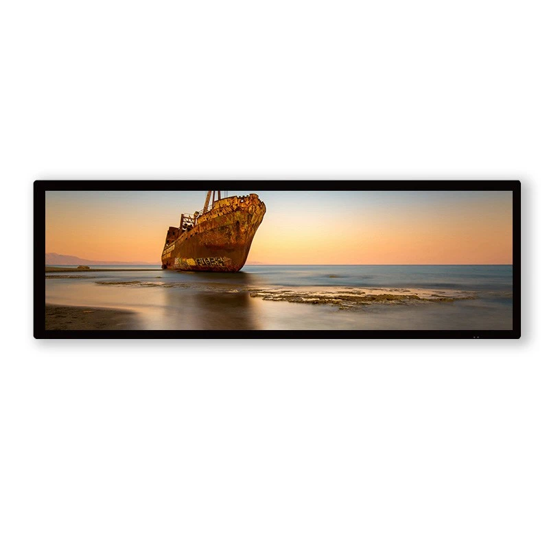 36.2" Bar LCD Digital Signage – Ultra-Sermo scaffale largo