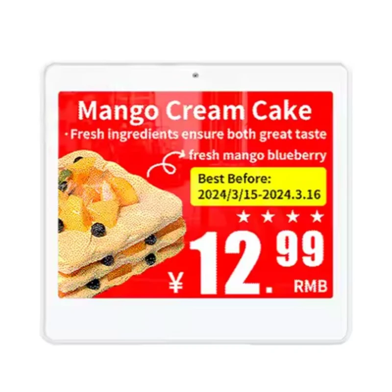 4.2" E-Ink Digital Price Tag – Full Graphic ESL for Supermarket