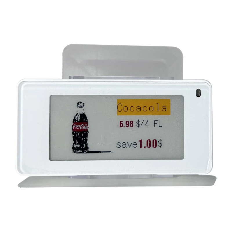 2.6" ESL acrilico portadisplay – scaffale-suporta eticheta de bordo