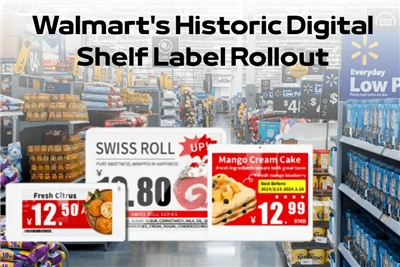 El lancio storico de l’eticheta digitałe de Walmart