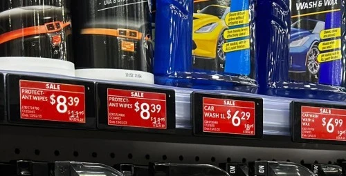 Che negosi de alimentari ga etichete de pressi digitałi?